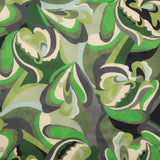Psychedelischer Dschungel Viskose Satin - Ribes y Casals