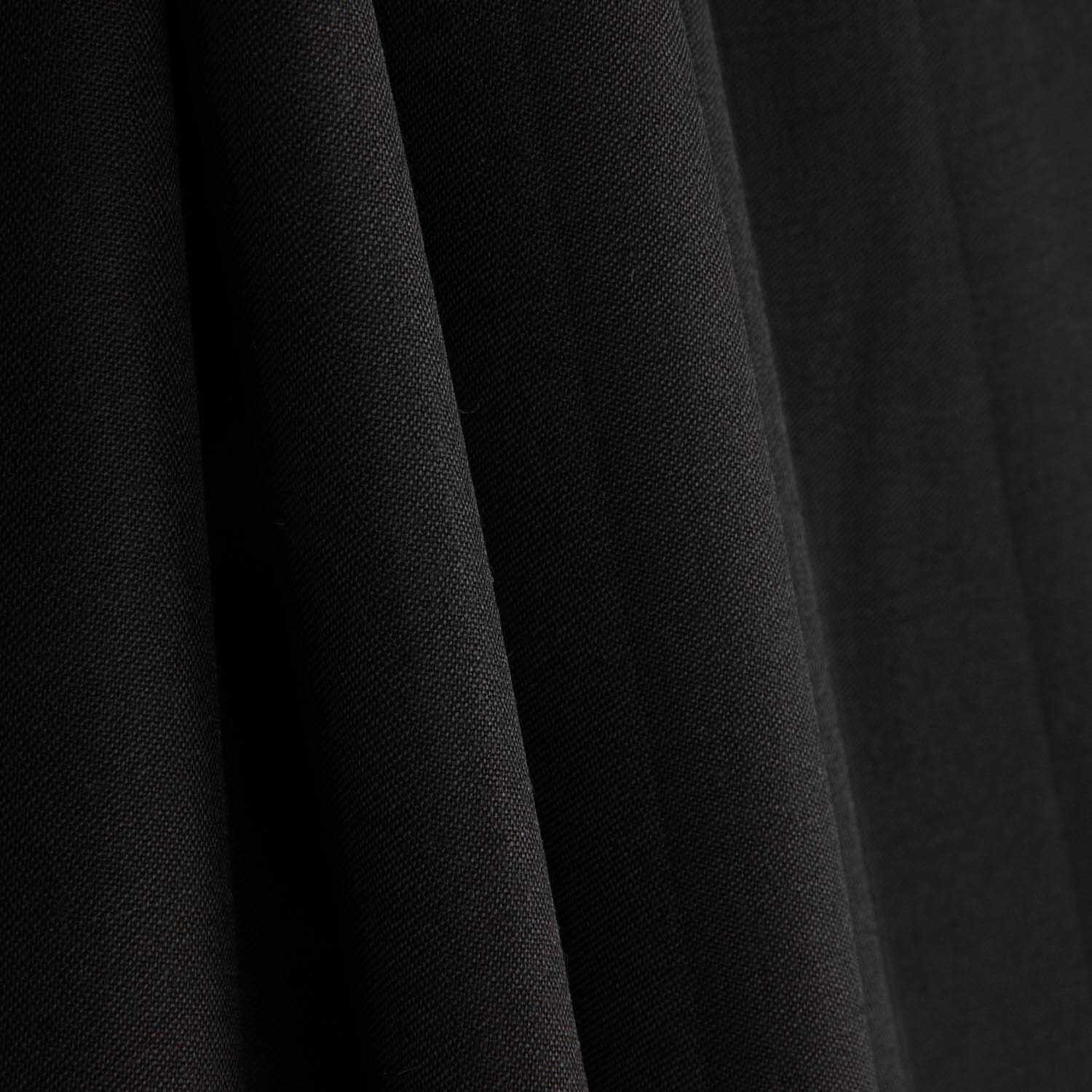 Imperial Black Cool Wolle Köper Twill - Ribes y Casals