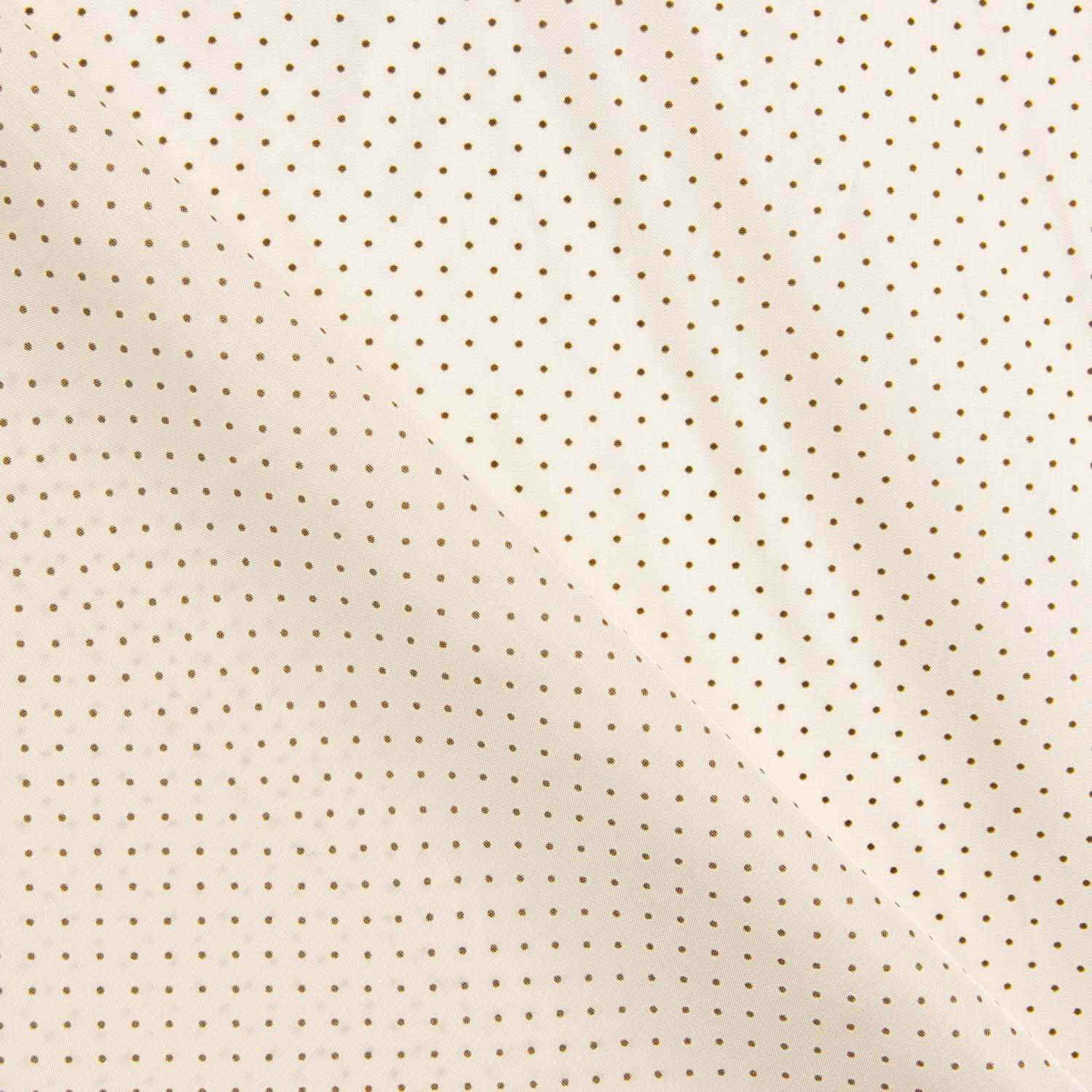 Futter Ecru Polka Dot Braun - Ribes y Casals