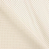Futter Ecru Polka Dot Braun - Ribes y Casals