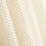 Futter Ecru Polka Dot Braun - Ribes y Casals
