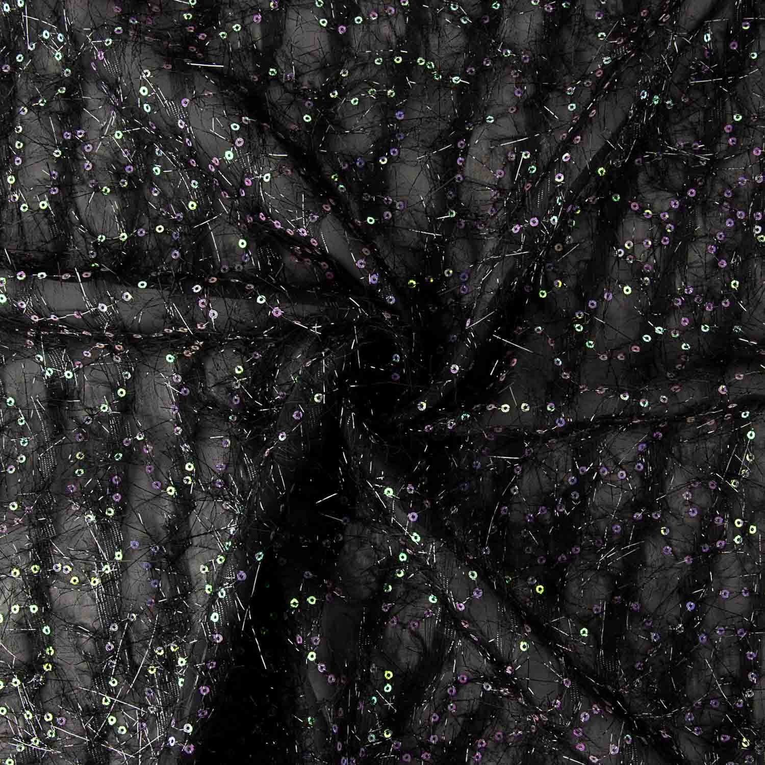 Gaze Fantasy Sequin Hair Noir - Ribes y Casals