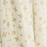 Goldflake Bedruckte Popeline Natur - Ribes y Casals