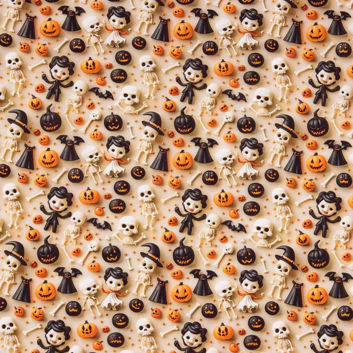 Halloween Baumwolle Popeline - Ribes y Casals