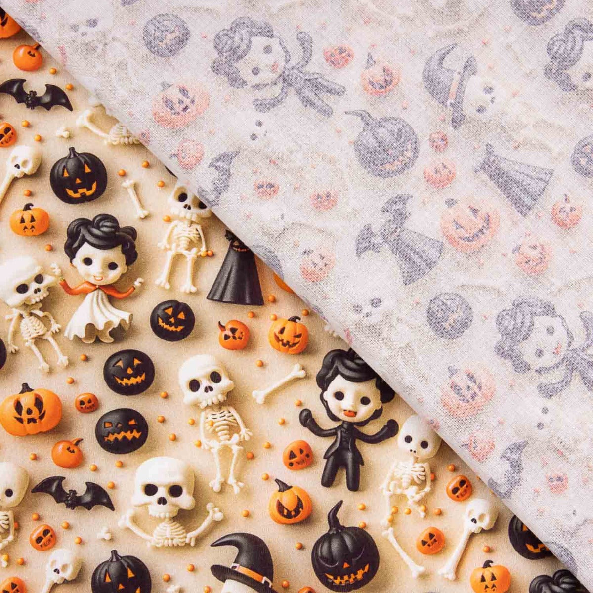 Halloween Baumwolle Popeline - Ribes y Casals