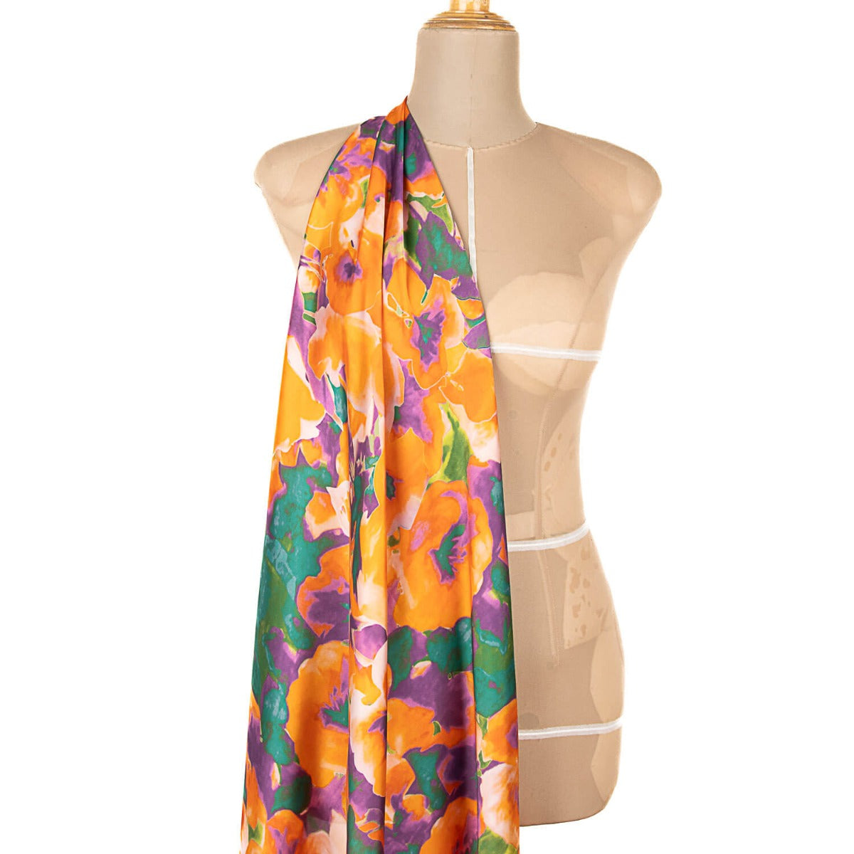 Werth Bedruckter Satin - Ribes y Casals
