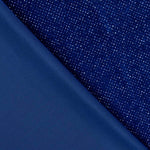 Blauer Glitzer-Stretch-Samt Glitzer Blau - Ribes y Casals