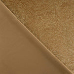 Stretch-Samt Glitter Geo Camel - Ribes y Casals