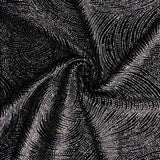 Stretch Samt Glitter Geo Stretch Samt Geo Schwarz - Ribes y Casals