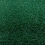 Stretch-Samt Glitter Geo Stretch-Velours Flaschengrün - Ribes y Casals