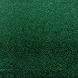 Stretch-Samt Glitter Geo Stretch-Velours Flaschengrün - Ribes y Casals