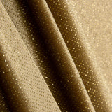 Stretch-Samt Glitter Camel - Ribes y Casals