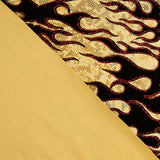 Gold beflockte Trash Rash Guard - Ribes y Casals