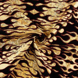 Gold beflockte Trash Rash Guard - Ribes y Casals