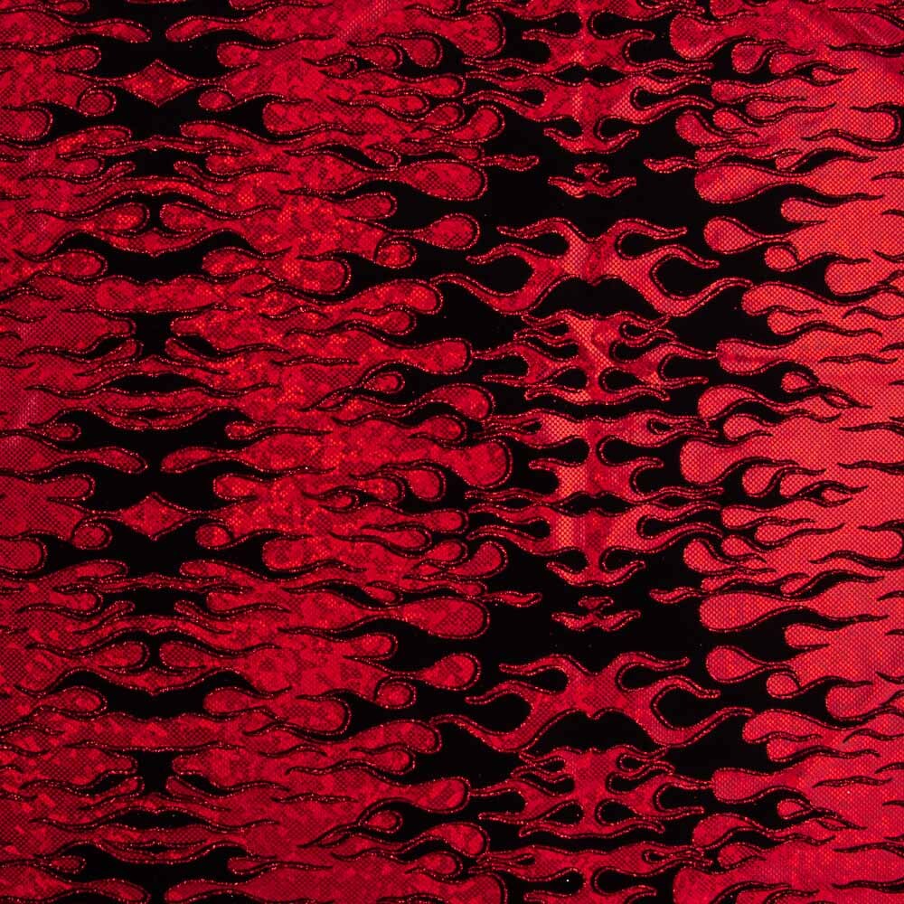 Beflockter Trash Rash Guard Rot - Ribes y Casals