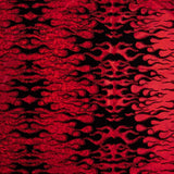Beflockter Trash Rash Guard Rot - Ribes y Casals