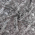 Beflocktes Tier Silber Rash Guard - Ribes y Casals