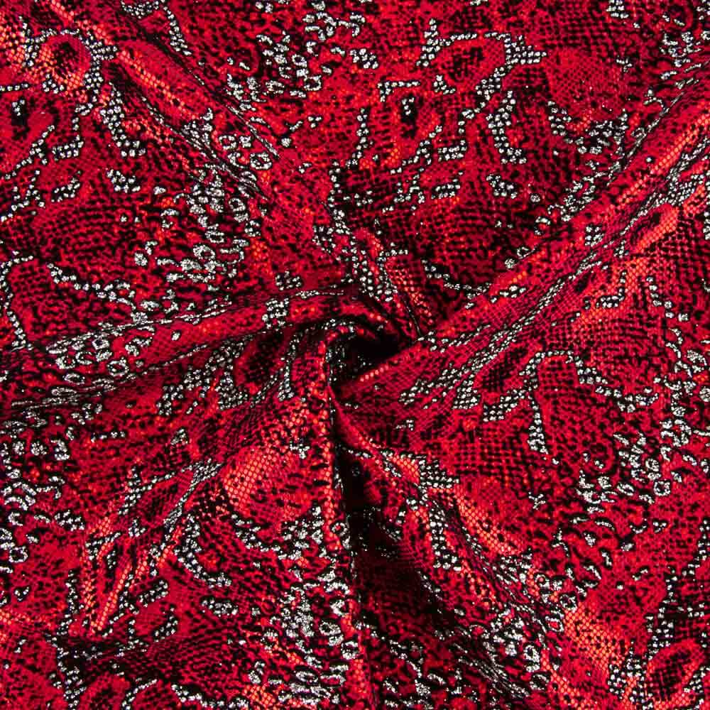 Tierisch beflockter Rash Guard Rot - Ribes y Casals
