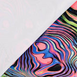 Regenbogen Stretch-Samtstrick - Ribes y Casals