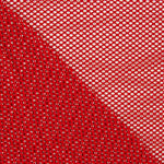 Rotes durchbrochenes Glitzer-Netzgewebe - Ribes y Casals