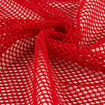 Rotes durchbrochenes Glitzer-Netzgewebe - Ribes y Casals