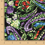 Koshibo Thousand Flowers Druck Schwarz - Ribes y Casals