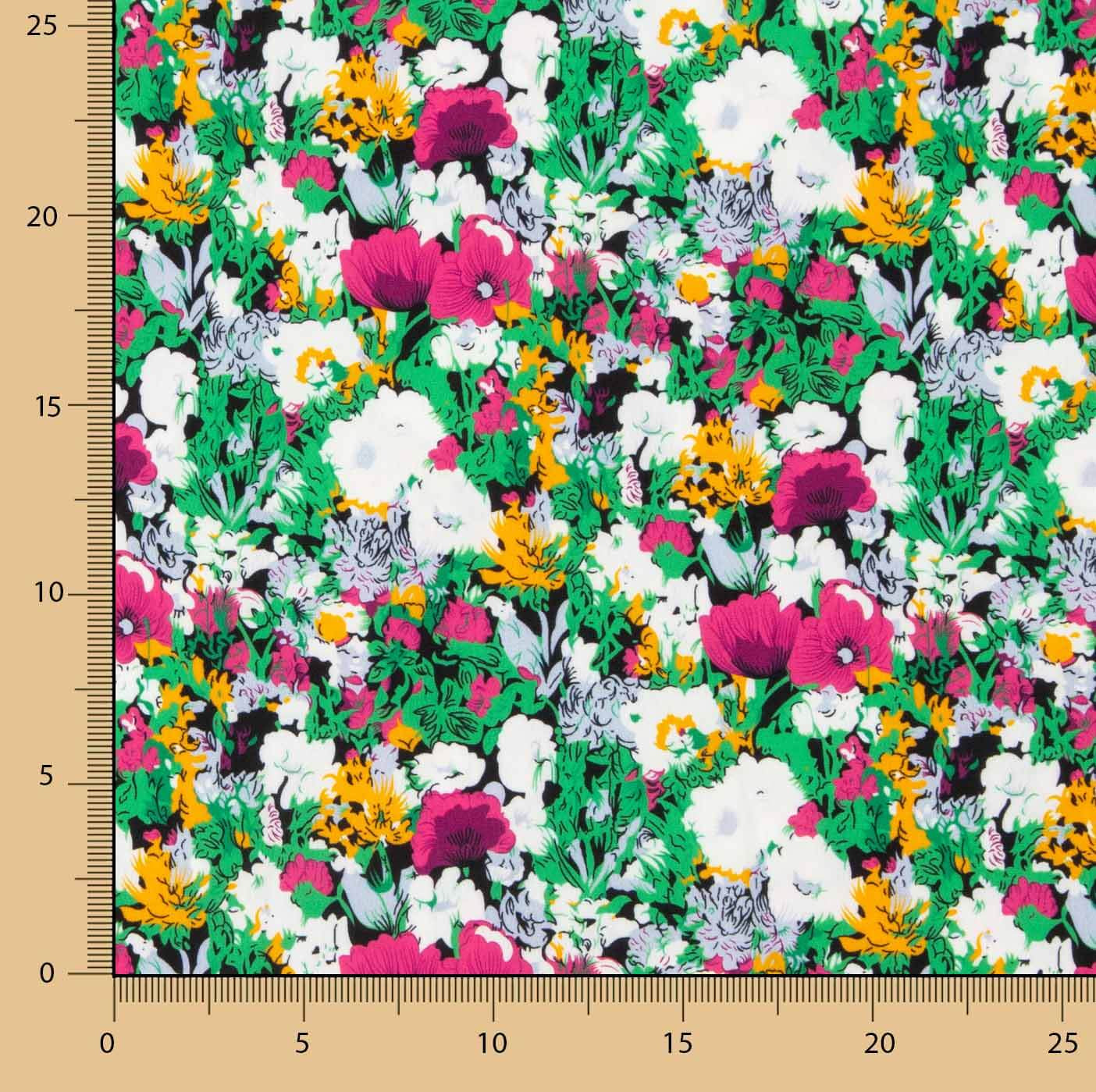 Koshibo Blumendruck Fuchsia - Ribes y Casals