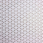 Swiss Embroidery White Petal Flower White Natural - Ribes y Casals