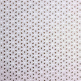 Swiss Embroidery White Petal Flower White Natural - Ribes y Casals