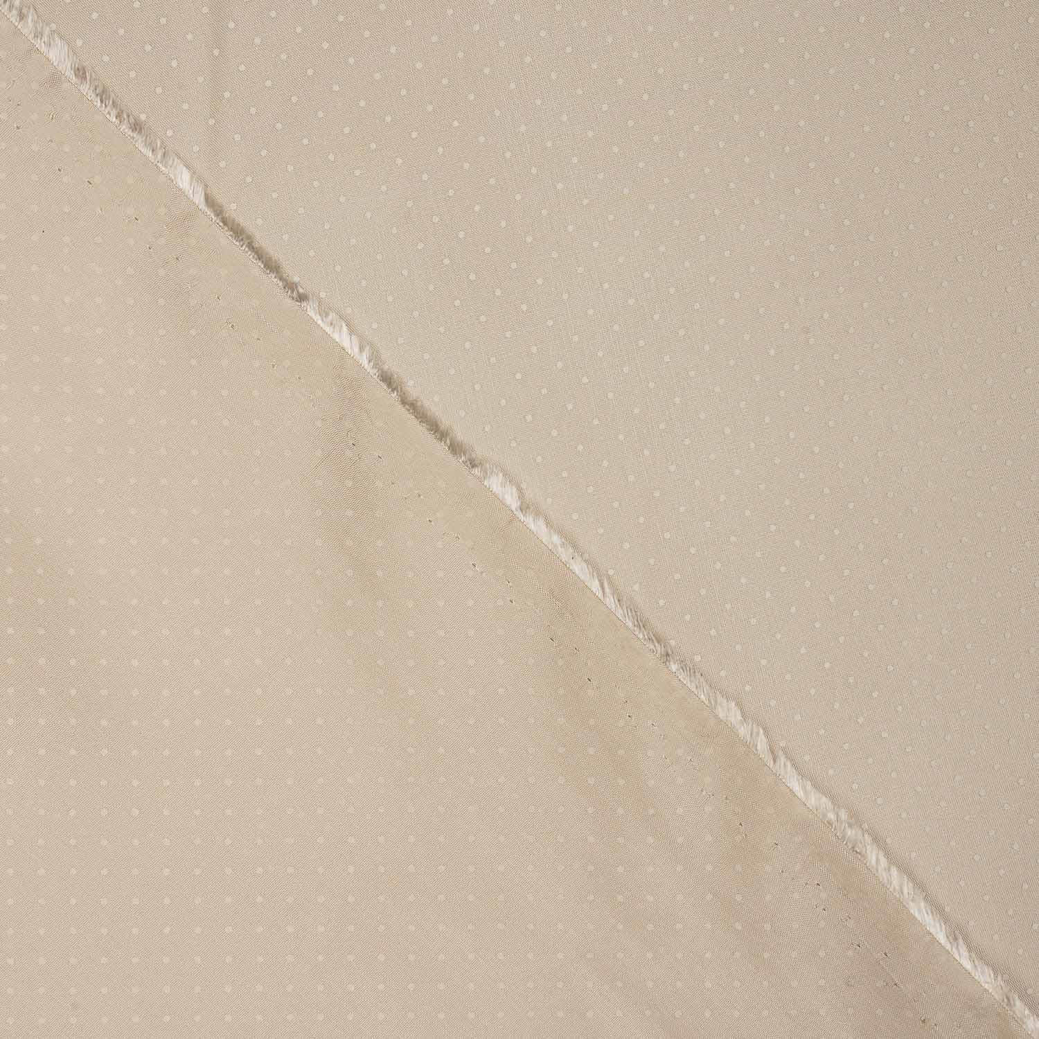 Stoffrest Futterstoff mit Mondmuster, beige – verschiedene Maße x Breite 140 cm - Ribes y Casals