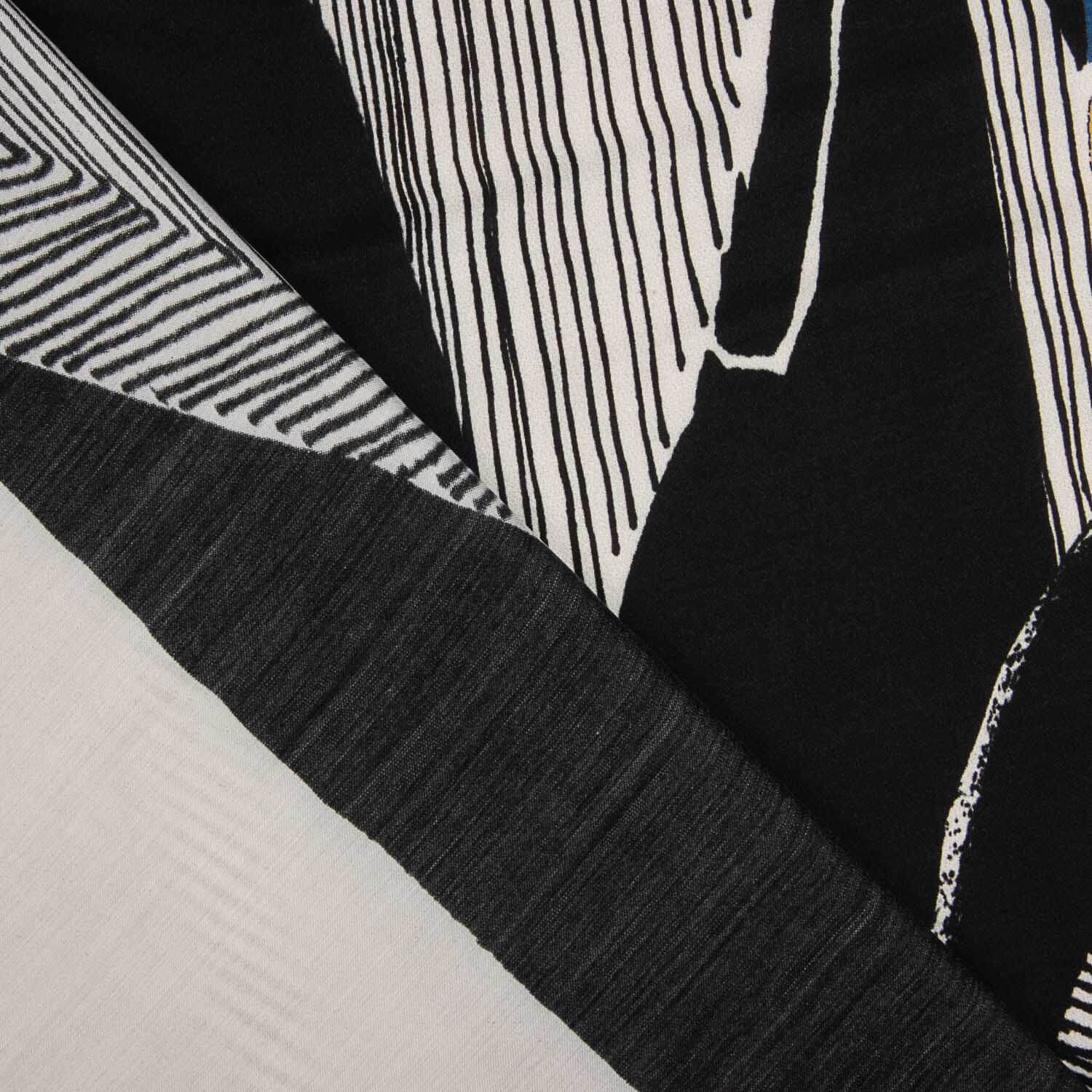 Bedruckter Polyester-Satin „Jardín Imperial“ - Ribes y Casals