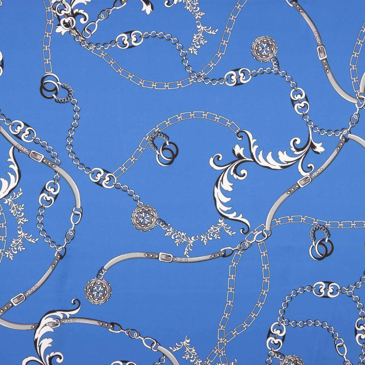 Polyester Satin Königsketten Blau - Ribes y Casals