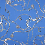 Polyester Satin Königsketten Blau - Ribes y Casals