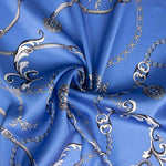 Polyester Satin Königsketten Blau - Ribes y Casals