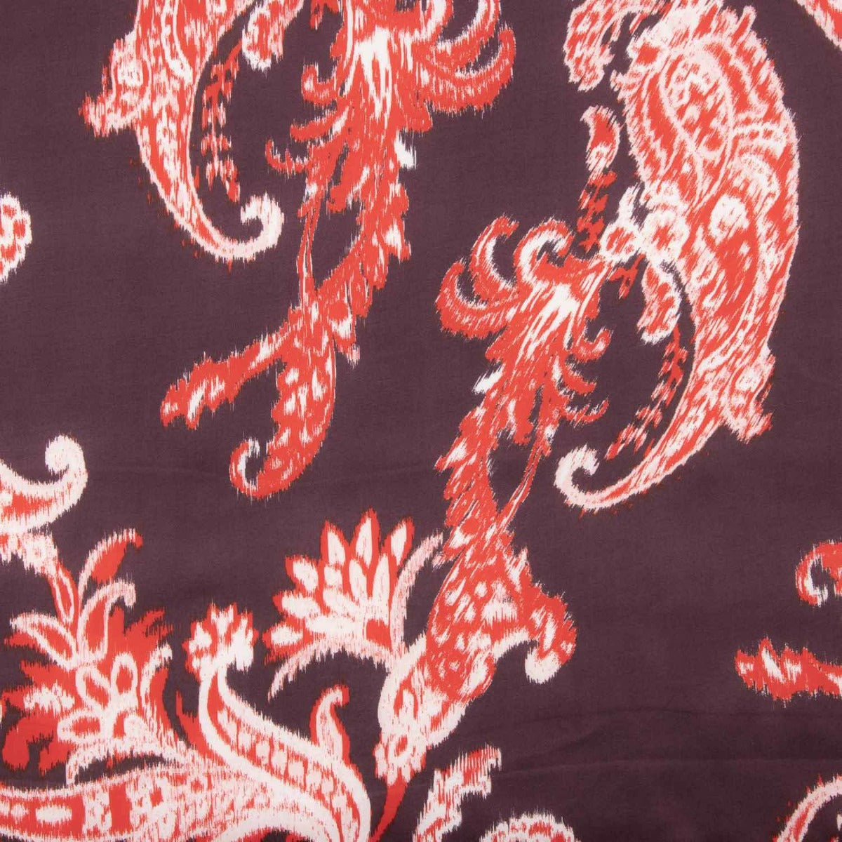 Barockroter Viskosesatin - Ribes y Casals