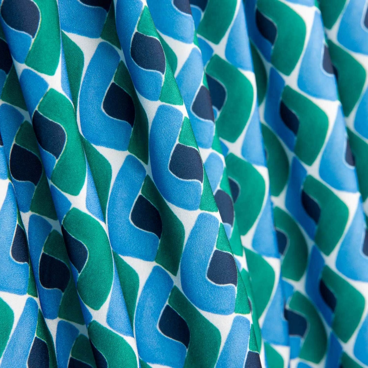 Polyester Satin Retro Wave - Ribes y Casals