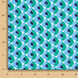 Polyester Satin Retro Wave - Ribes y Casals