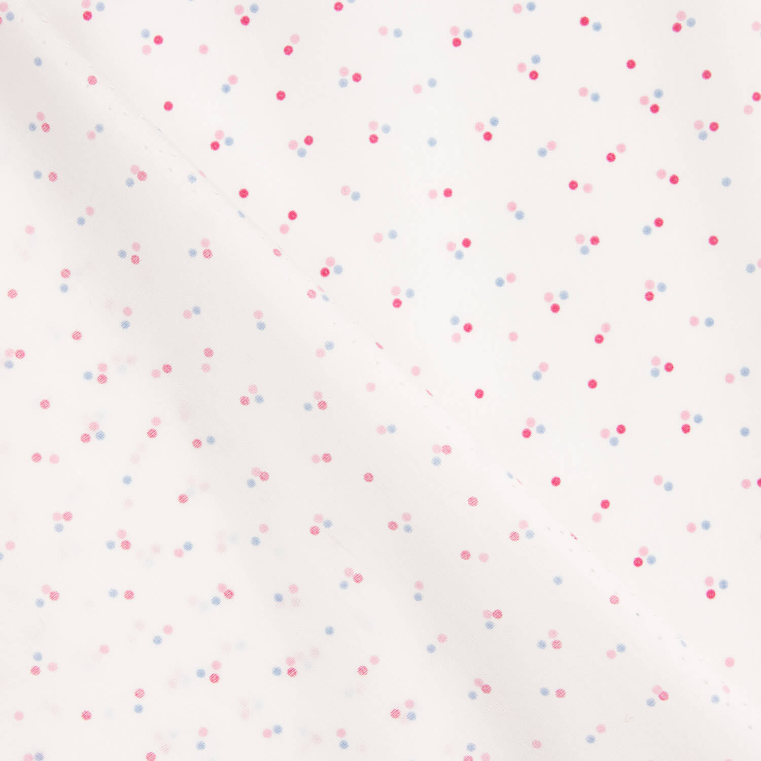 Baumwoll-Popeline Mini Konfetti Rosa - Ribes y Casals
