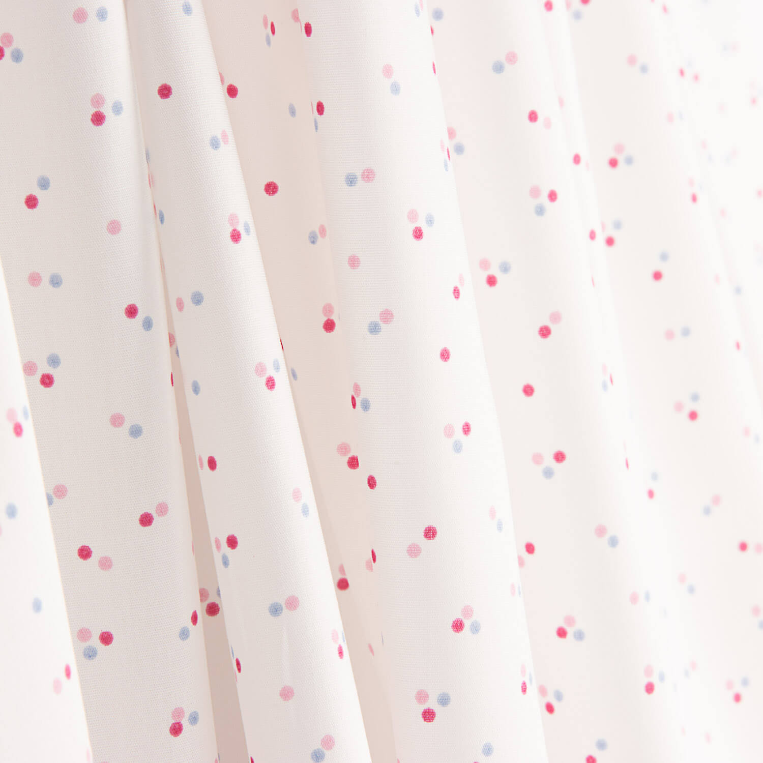 Baumwoll-Popeline Mini Konfetti Rosa - Ribes y Casals