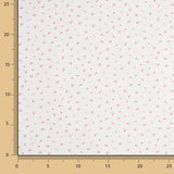 Baumwoll-Popeline Mini Konfetti Rosa - Ribes y Casals