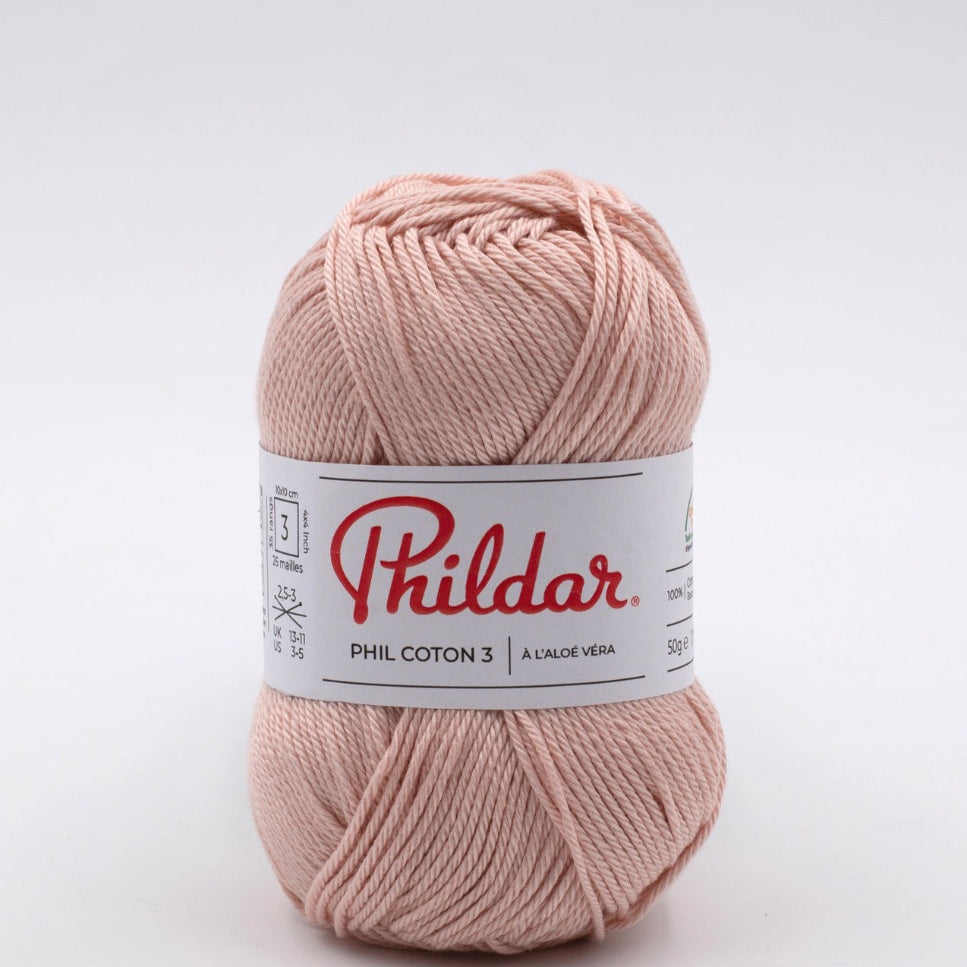Phildar Coton 3 Lachsrosa - Ribes y Casals