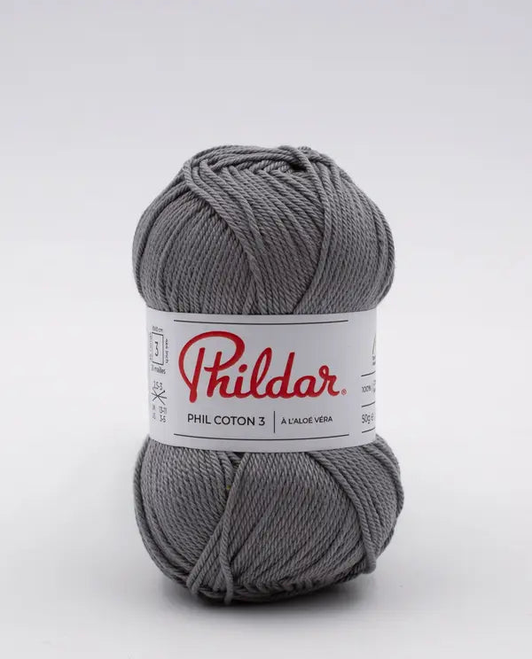 Phildar Coton 3 Elefant - Ribes y Casals