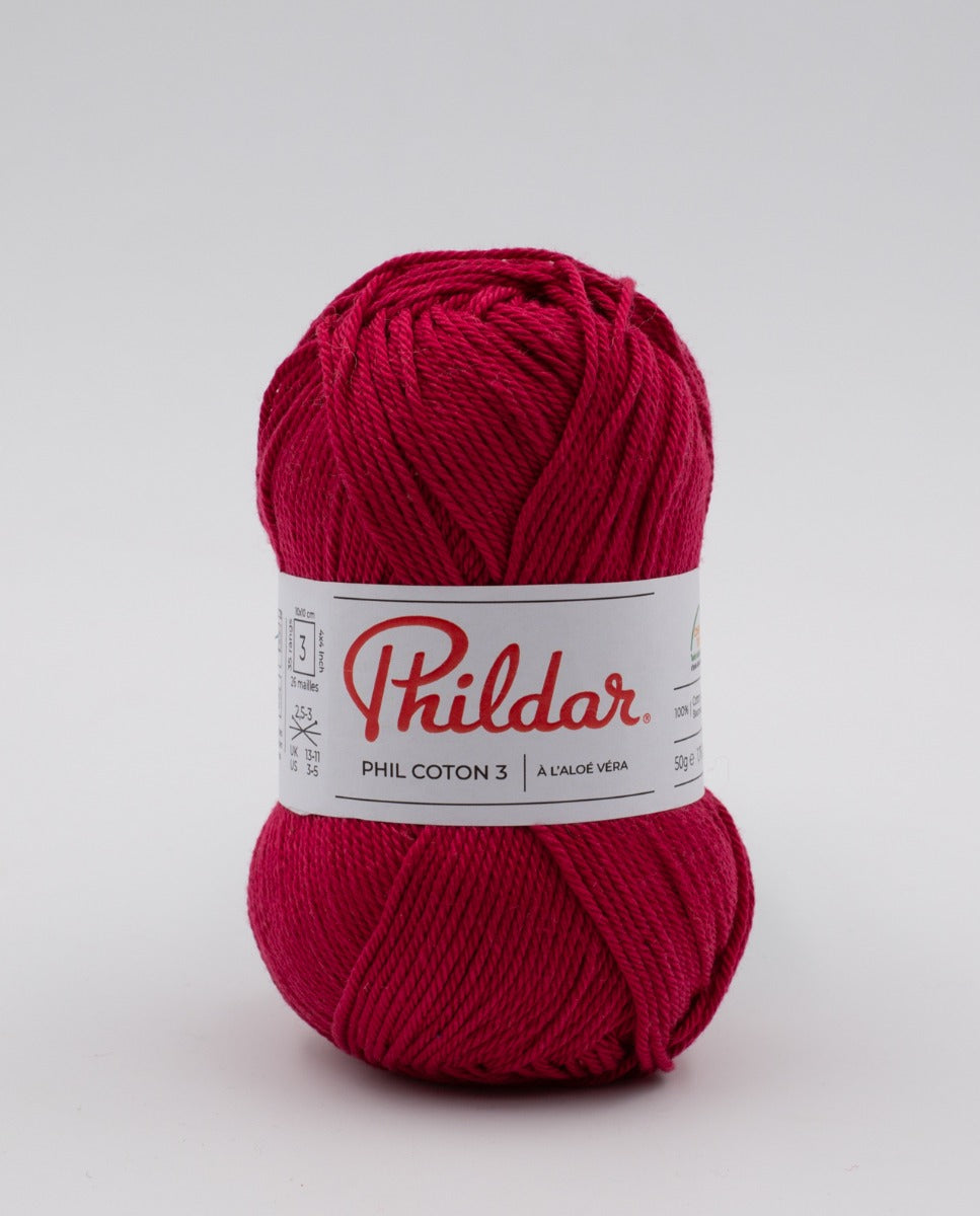 Phildar Coton 3 Himbeere - Ribes y Casals