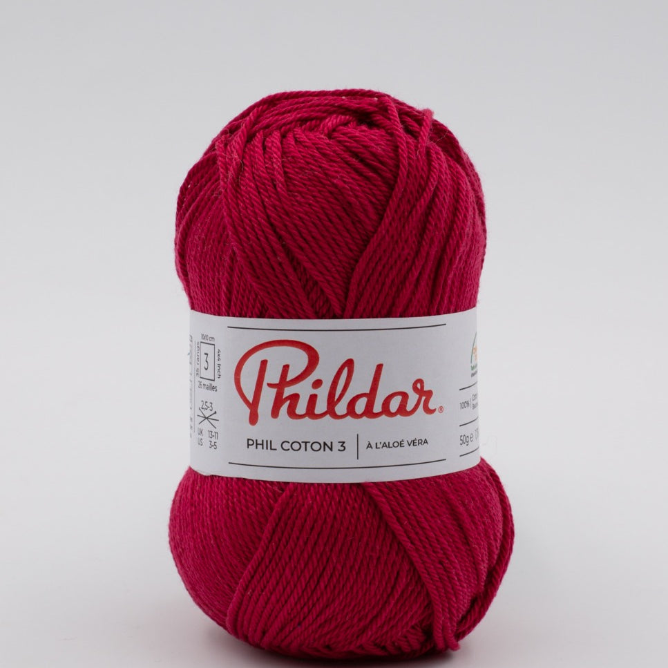 Phildar Coton 3 Himbeere - Ribes y Casals