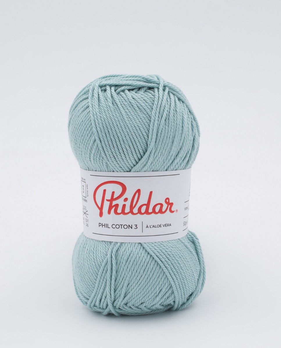 Phildar Coton 3 Minze - Ribes y Casals