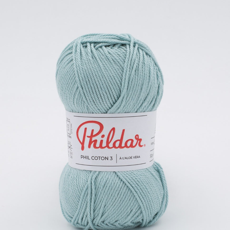 Phildar Coton 3 Minze - Ribes y Casals