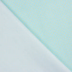 Lime Green Water Green Mini Polka Dots Bedruckter Perkal - Ribes y Casals