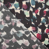 Satin aus Polyester mit „Nocturnas“-Pinselstrichmuster - Ribes y Casals