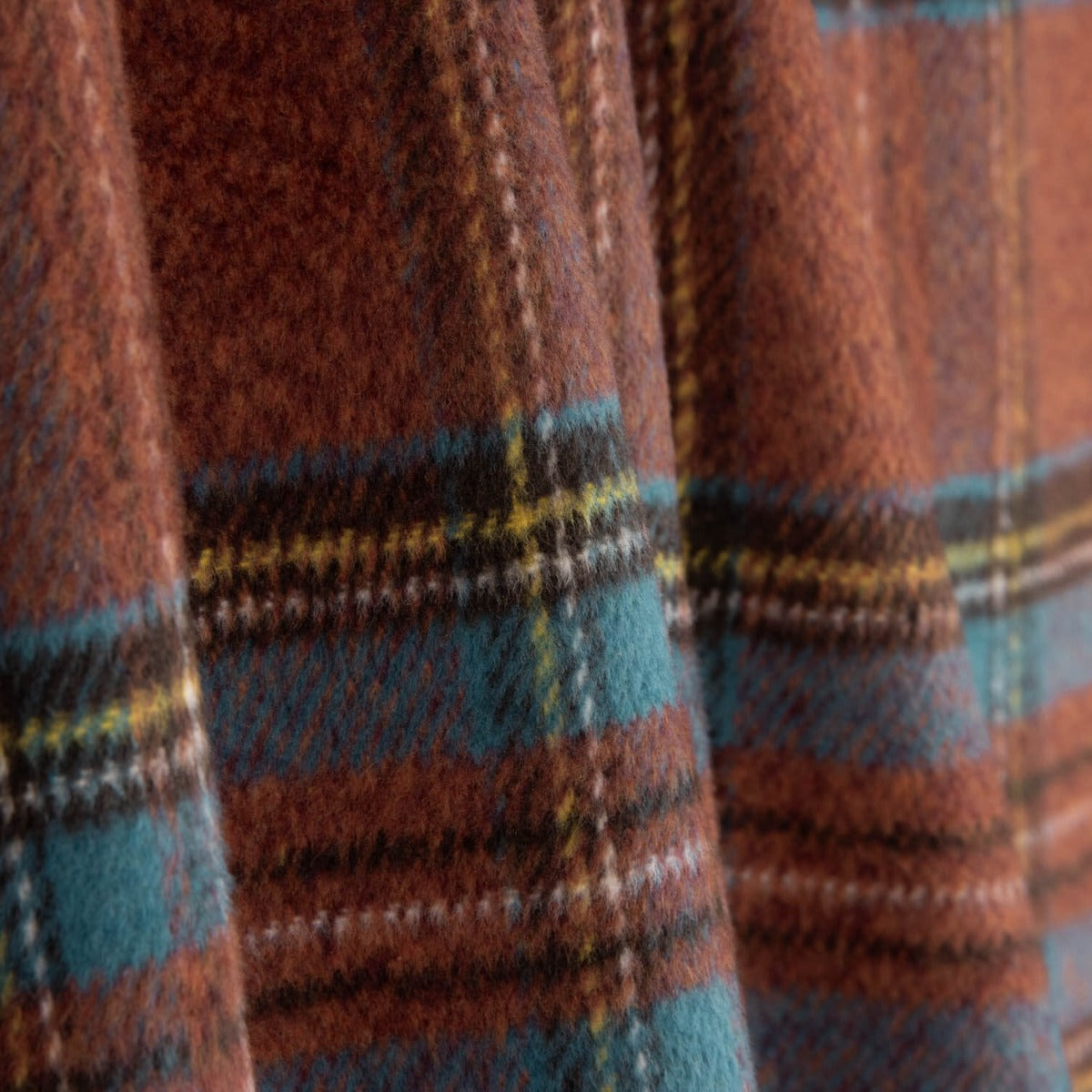 Mufflon Plaid Fliese und Öl Blau - Ribes y Casals