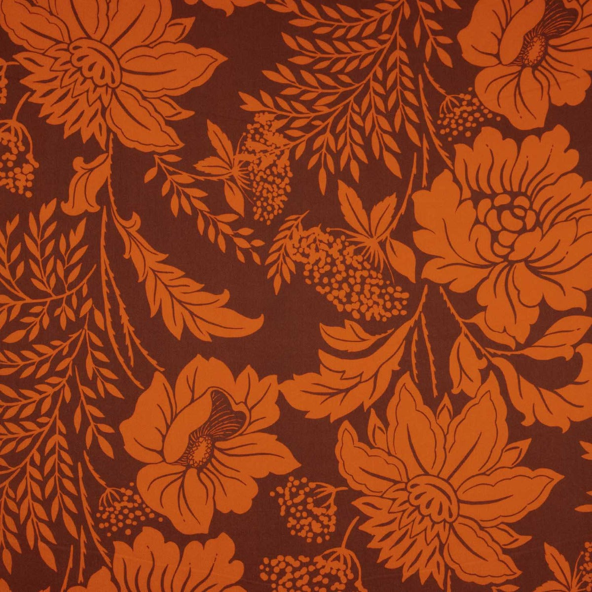 Polyester Twill Herbstblüte - Ribes y Casals